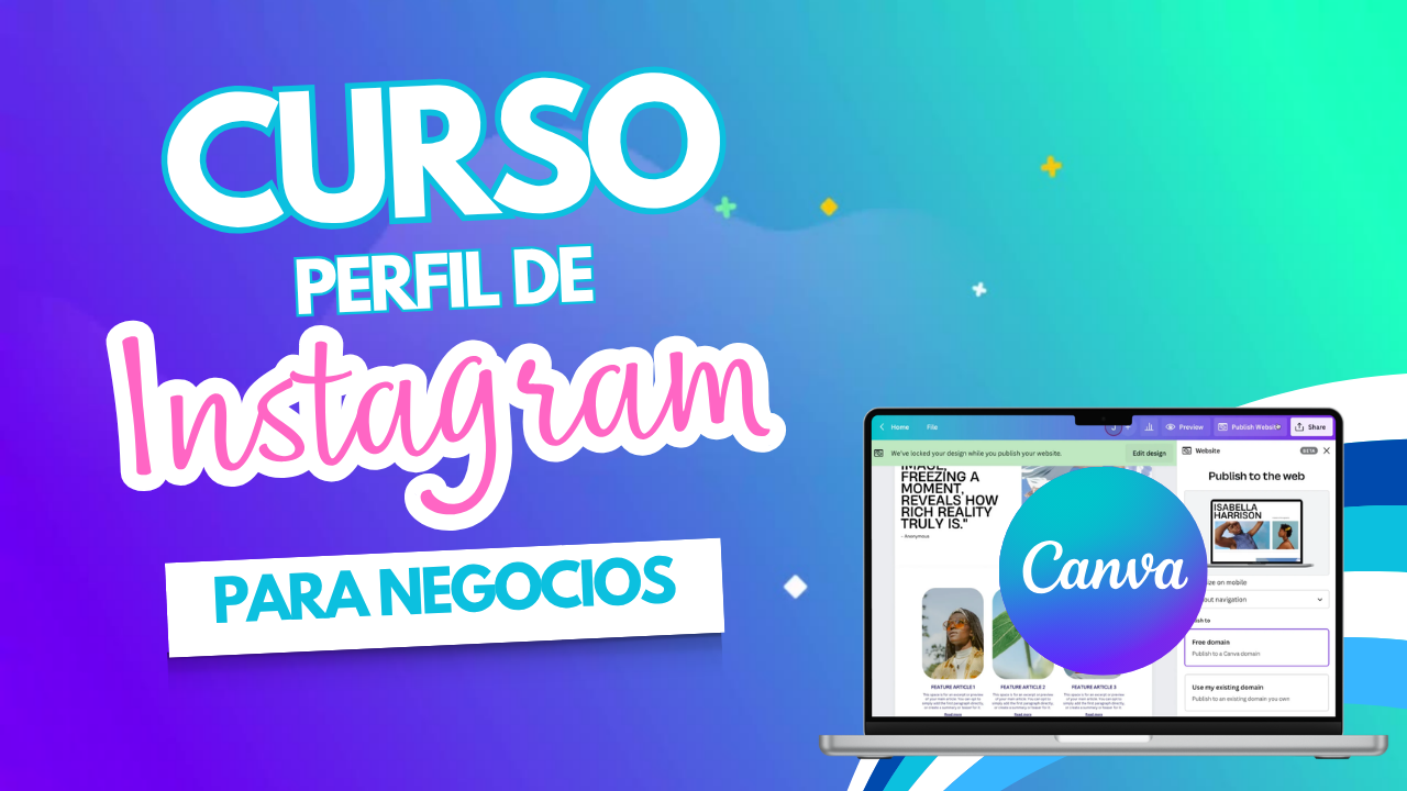 Identidad Visual y Creación de un Perfil de Instagram Profesional con Canva + IA